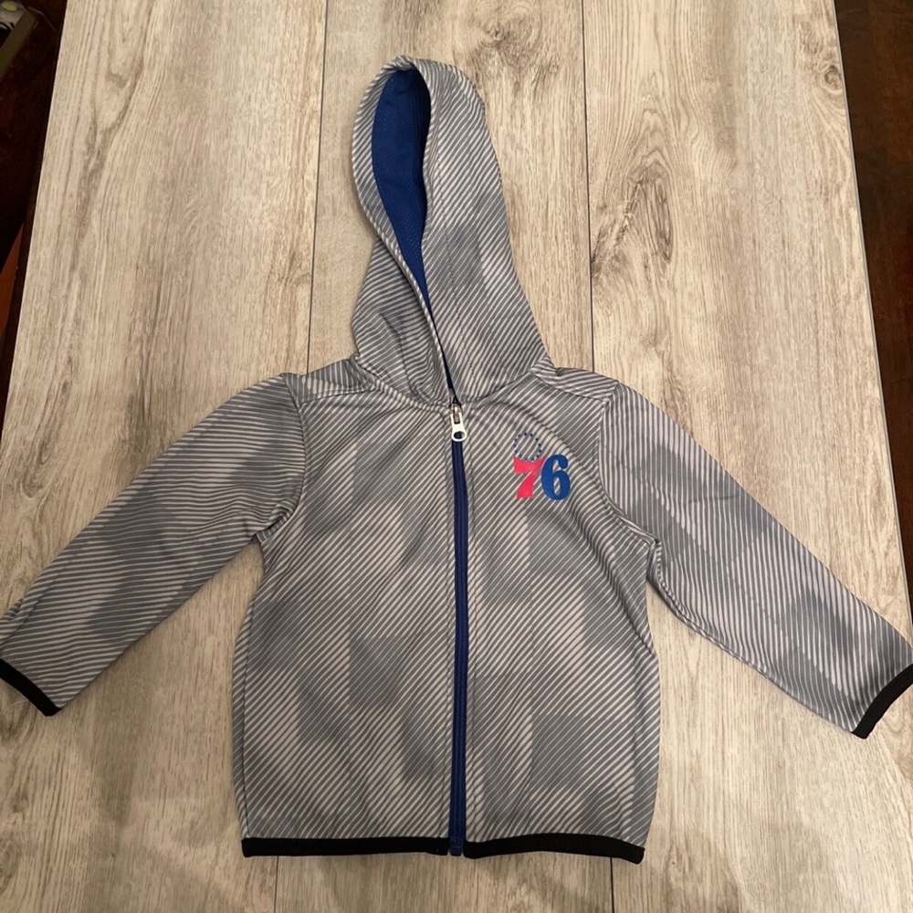 Philadelphia 76 'Ers  Zip Up 2t